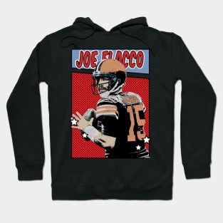 Joe Flacco 15 Pop Art Comic Style Hoodie